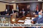 İTSO Kasım Ayı Meclis Toplantısı Gerçekleştirildi
